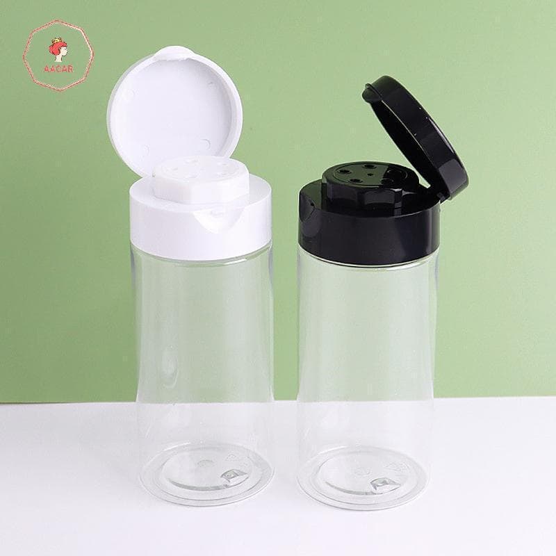 AACAR 100g Vazio Recarregável Frasco Cosmético Pote Solto Rosto Pó Peneira Caso Caixa De Recipiente Viagem *