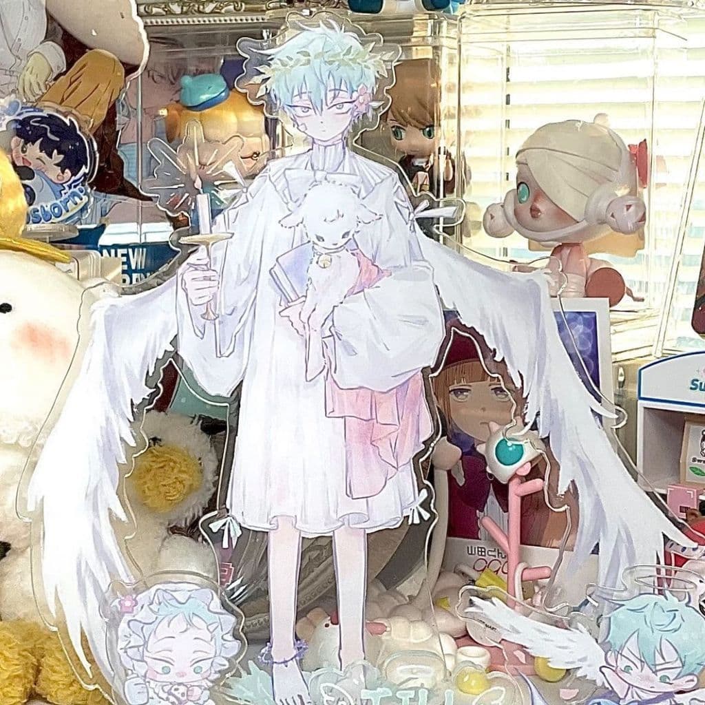 Alien Stage Até Acrílico Standee-Decoração De Mesa Colecionável De Anime-Doujin Merch Indispensável Para Fãs