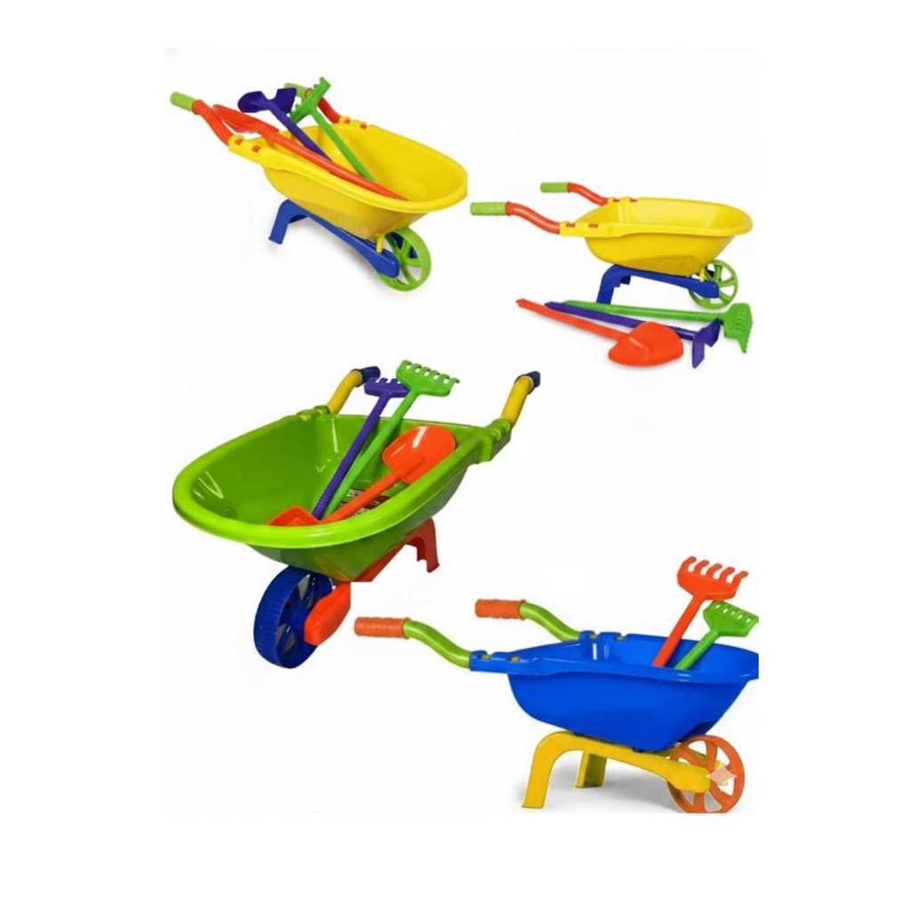 Carriola Praia e Jardim Tateti  Brinquedo Educativo 2 em 1