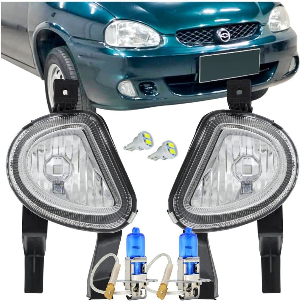 Par Farol Milha Corsa 02 03 04 Classic 03 04 A 2010 + Brinde