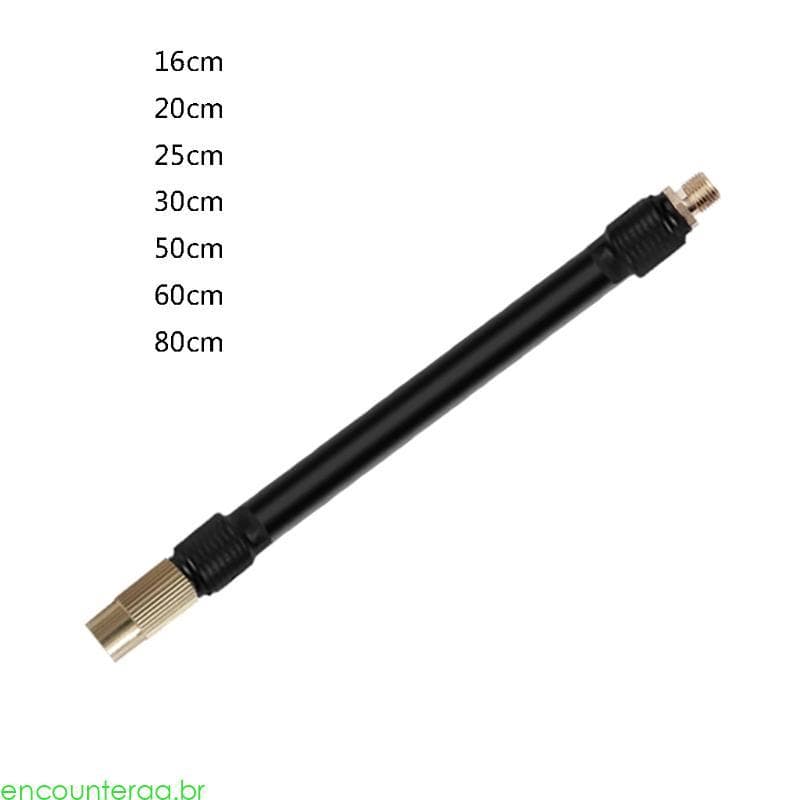 Encountera Conector Para Inflar Ar Pneu, Tubo Durável Inflação Pneus Carro E Moto