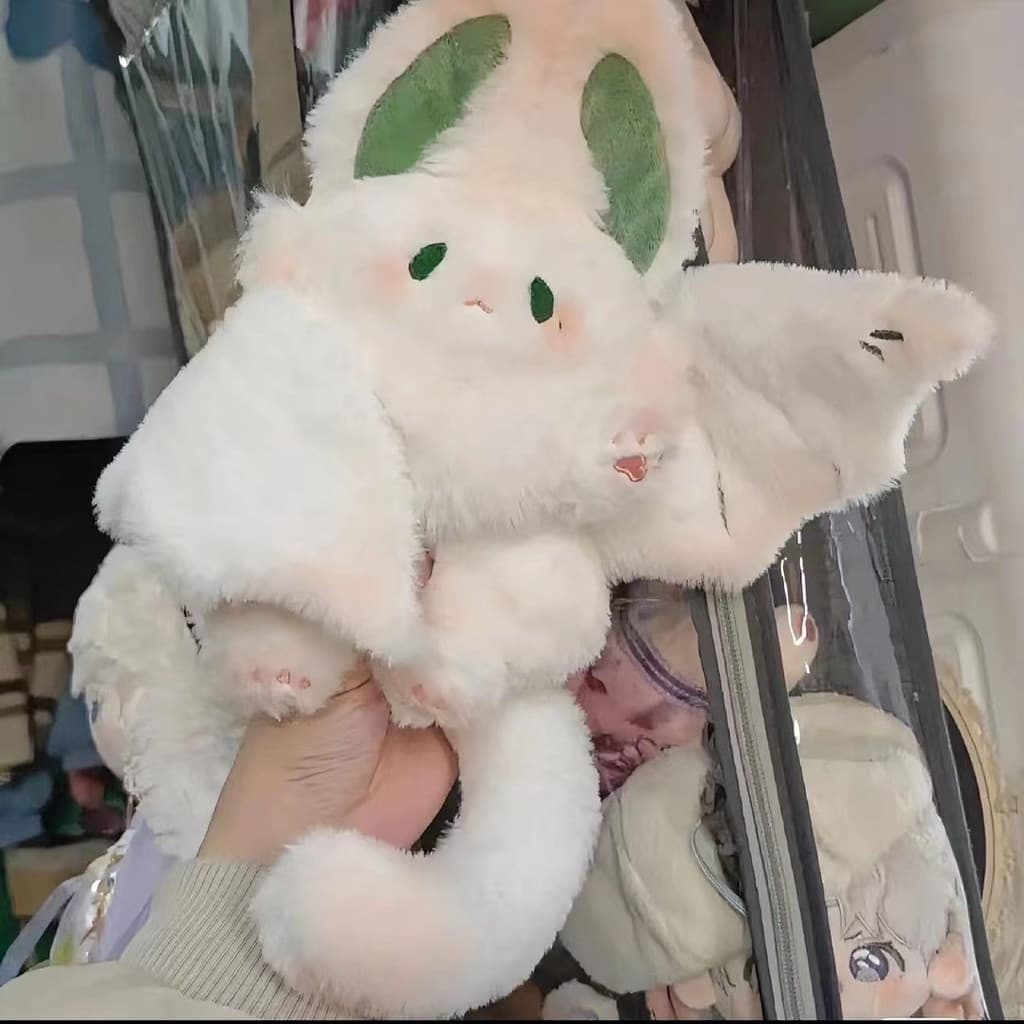 Brinquedo de pelúcia Morcego Boneca Boneca Boneca Coelho kawaii criativo animal Plushie desenho animado aniversário meni