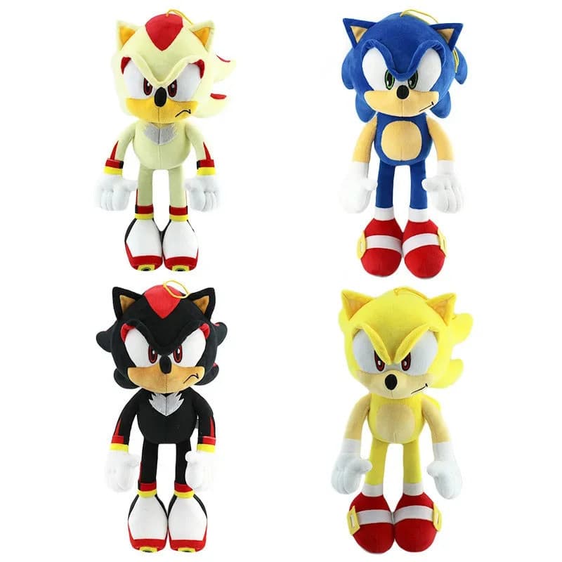 33cm De Alta Qualidade Brinquedo De Pelúcia Dos Desenhos Animados O Ouriço Boneca Sombra Macio Recheado Anime Natal Pres