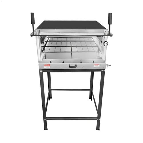 Forno À Gás Industrial 45x60 Para Assar Pizza Bolos Pães Profissional