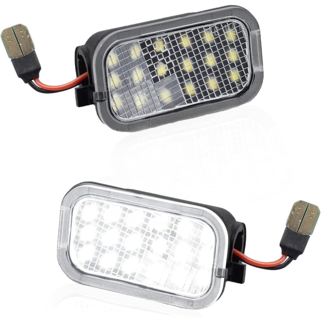 Conjunto de Lâmpada LED NDRUSH para Espelho e Luz de Poça Compatível com Chevy Silverado 2500HD 3500HD Tahoe GMC Yukon S