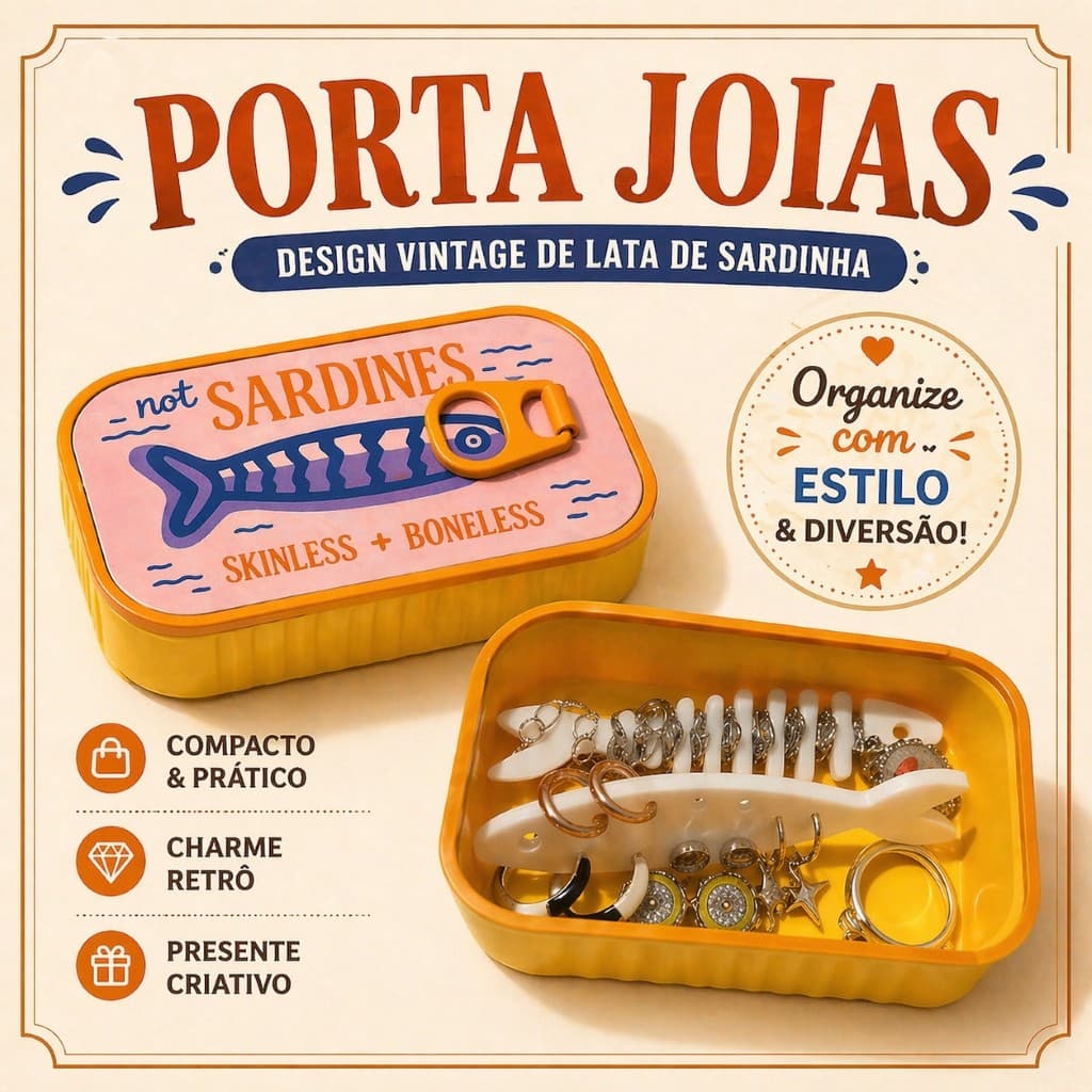 Presente Criativo Mães Organizador Acessórios Bijuterias Joias Anel Colar