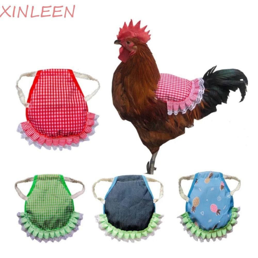 Avental De Frango XINLEEN , Macio De Pano Para Aves , Colete Ajustável , Jaqueta Traseira De Galinha
