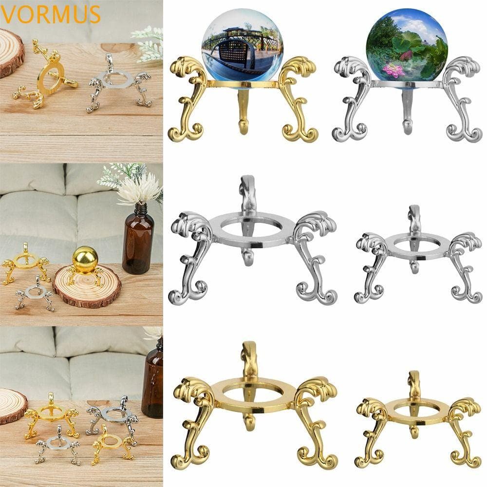 VORMUS Suporte De Bolas De Cristal 1Pcs Display Decorativo De Mesa Ornamento Gemston Egg Base De Fixo