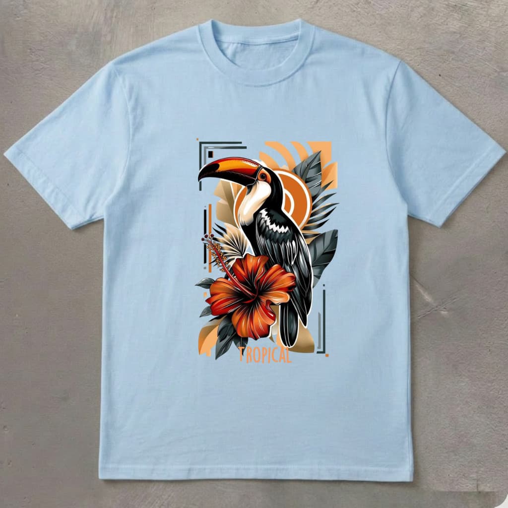 Camiseta Tucano Florido  Regular  e Plus size