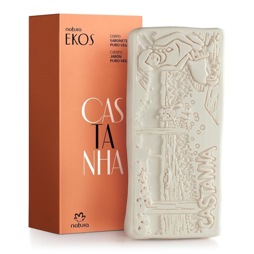 Sabonete em barra cremoso Natura Ekos Castanha 100g