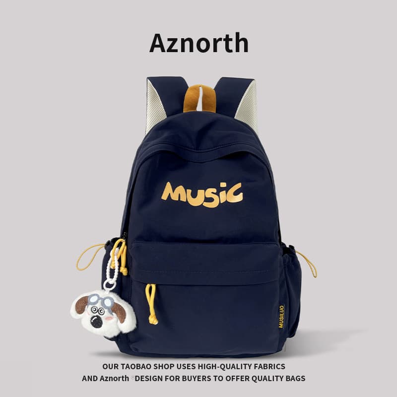 AZN novo produto mochila júnior meninas do ensino médio estudantes universitários 2026 novo estilo mochila mochila de al