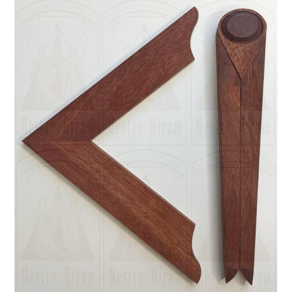 Esquadro e Compasso Liso (Conjunto)