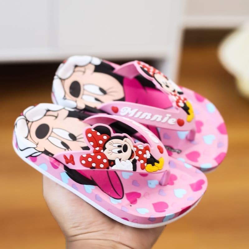 Novo estilo chinelos infantis meninos meninas antiderrapante casa chinelos sandálias S