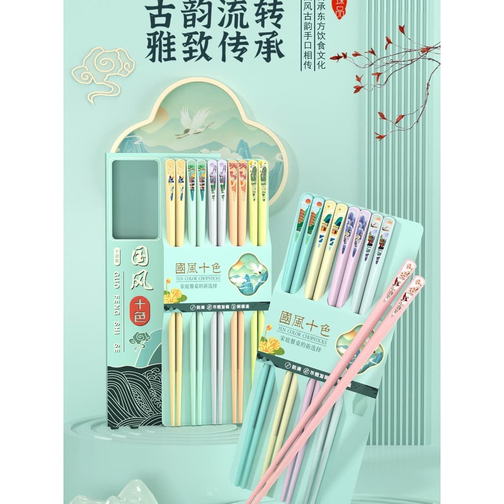 Pauzinhos domésticos de liga dedicada de alta qualidade para pessoas dedicadas Família Novo estilo Estilo Chinês de alto