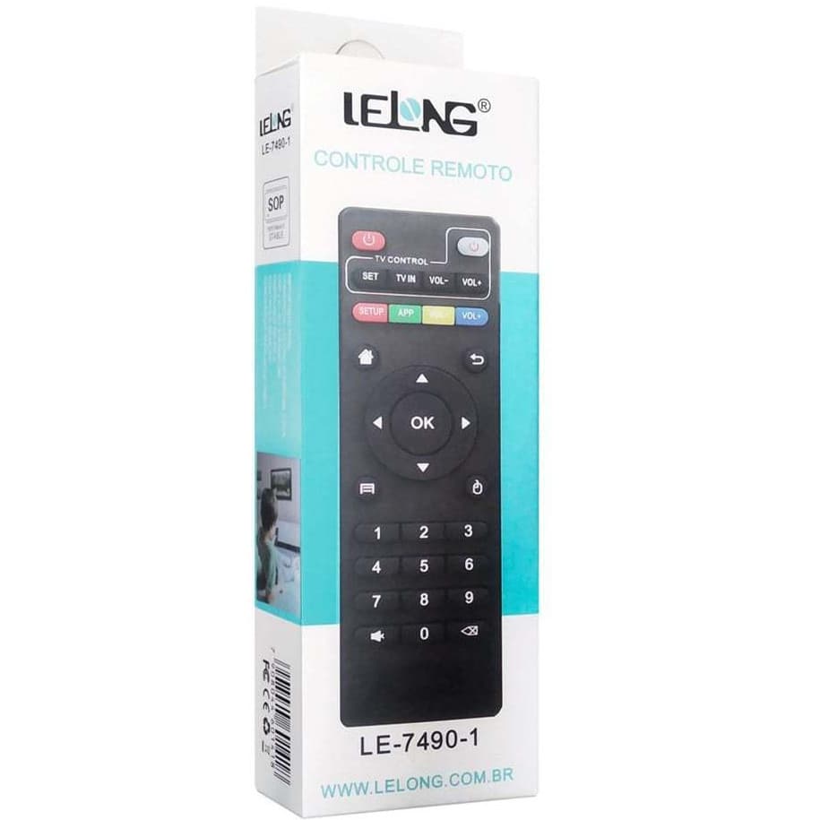 Controle Remoto Compatível TV Box Alta Qualidade