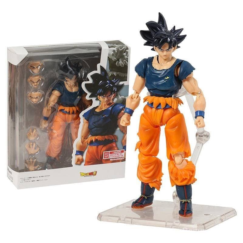 17cm Dragon Ball SHF Goku Vegeta  PVC action figure boneco  DragonBall KR7Q