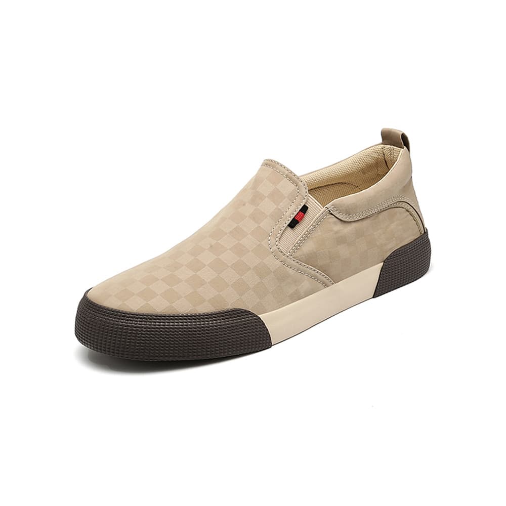 Flash novo estilo primavera verão moda tendência xadrez sapatos de lona masculino estilo coreano confortável All-Match d