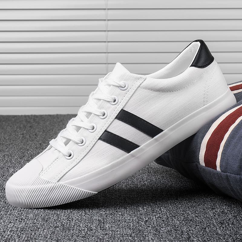 Sapatos de lona sapatos masculinos novo estilo primavera outono versão coreana na moda All-Match masculino Casual sapato