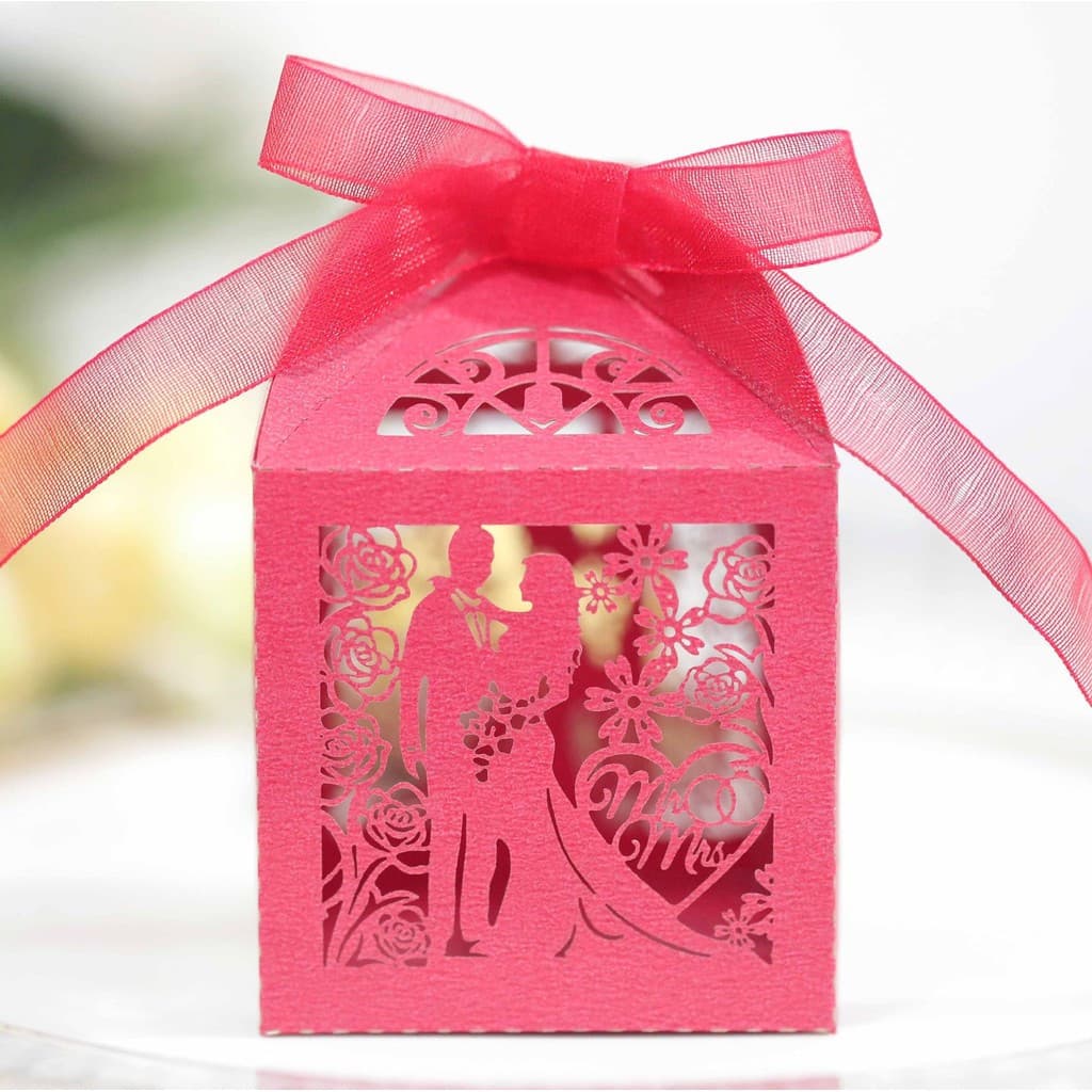 25 pçs caixa de doces caixa de presente dia dos namorados oco coração resposta obrigado caixa de doces casamento retorno