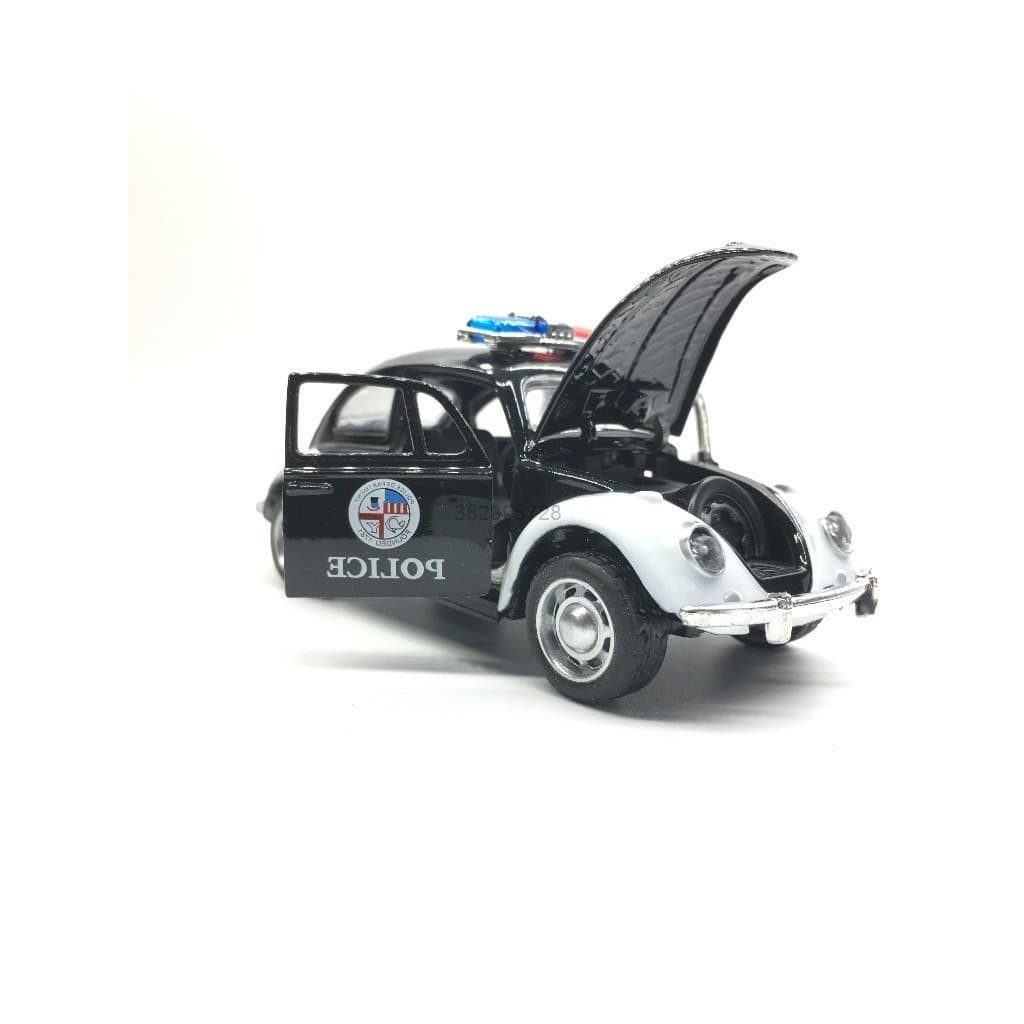 de brinquedos carro ferro Carrinho mianiatura fusca policia com friccao