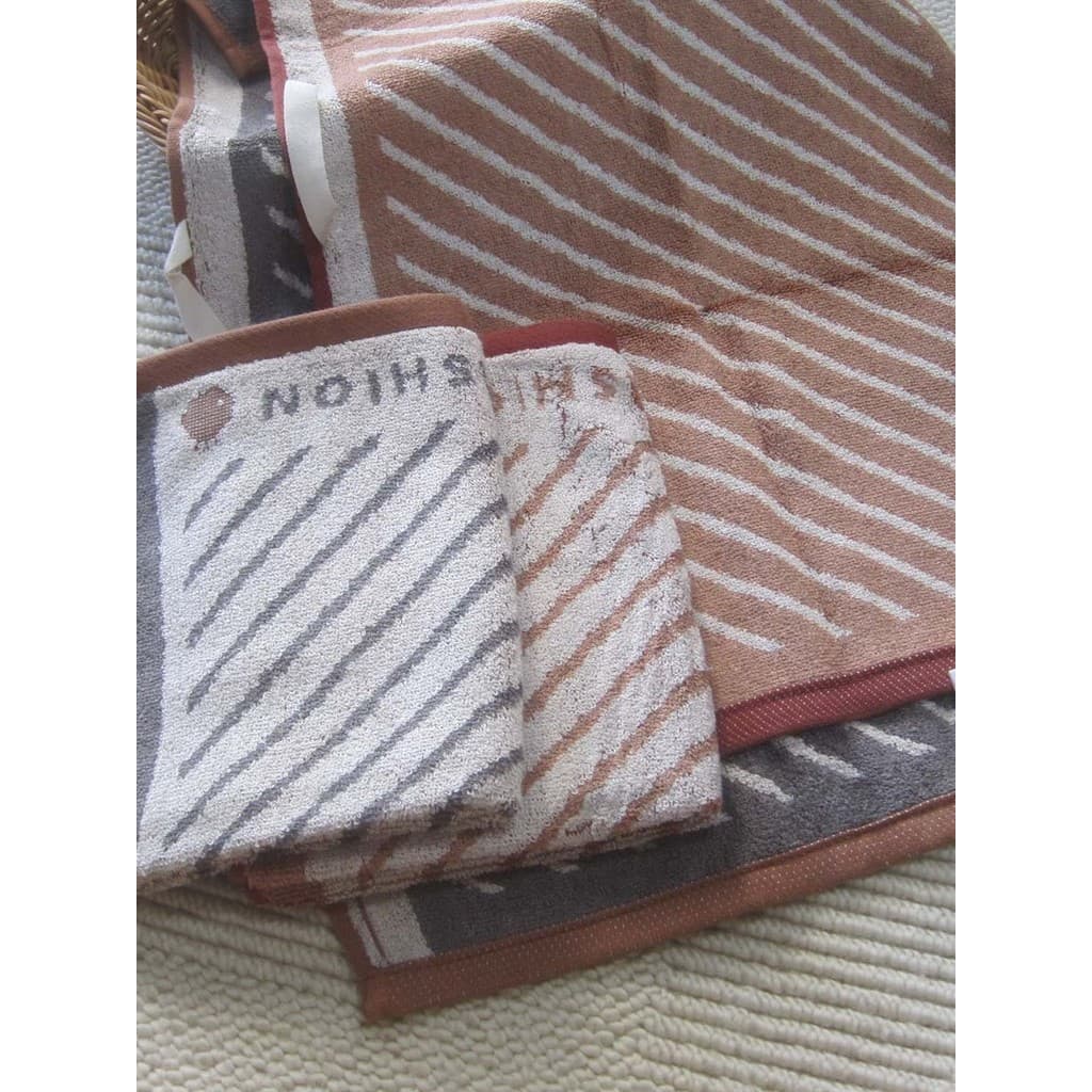 Genuíno Oria fibra de bambu High-End rosto toalha listrado Jacquard toalha de limpeza Super macio crianças toalha XMS801
