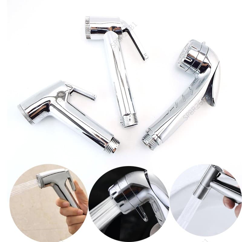 Torneira Portátil Para Bidê , Spray , Cabeça De Chuveiro , Plástico ABS Ou Inoxidável , Pulverizador De Banheiro , Limpe