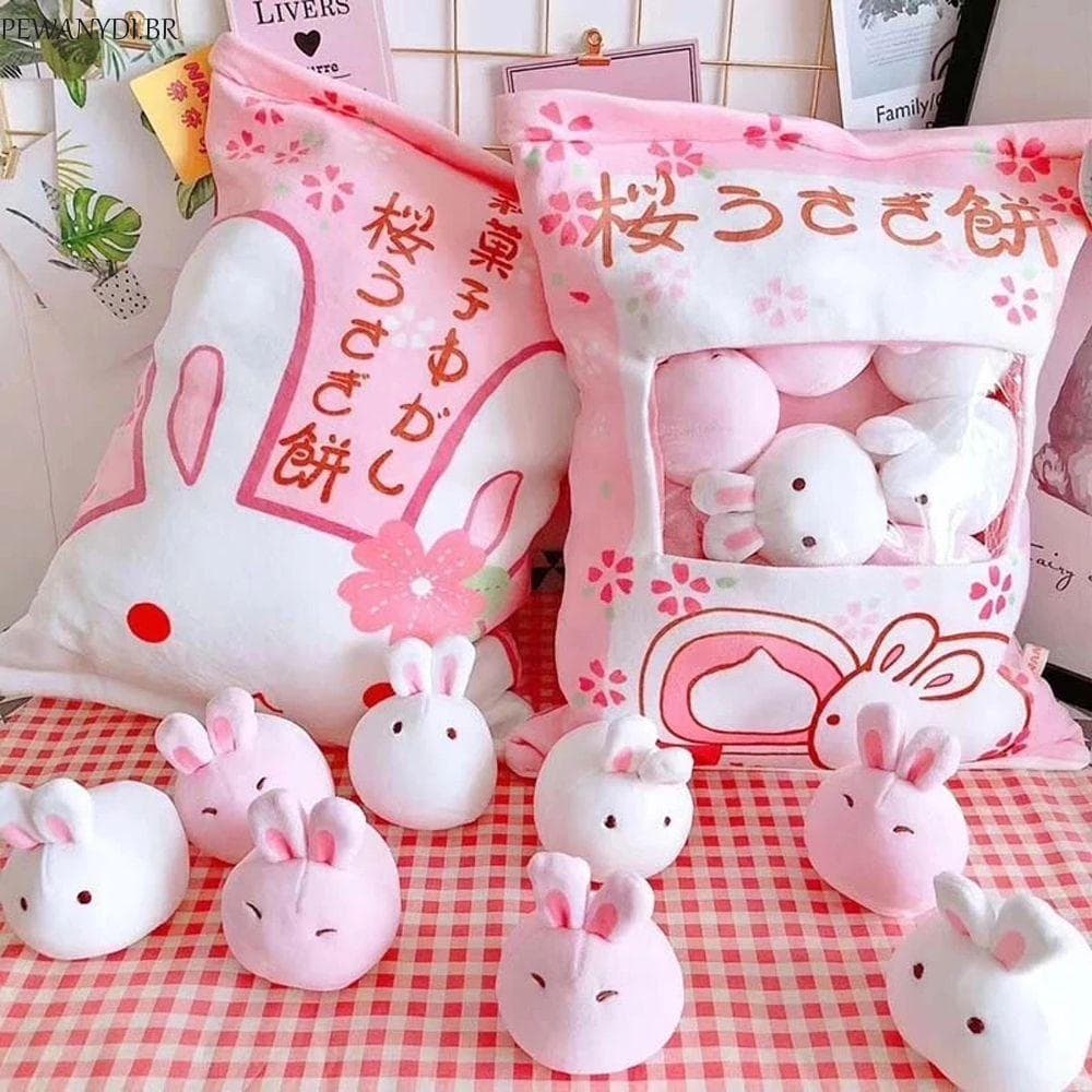PEWANYDI Travesseiro De Pelúcia Cochilo Saco De Doces Corgi Presentes Criativos Mini Animais Bolas Decoração Do Quarto B