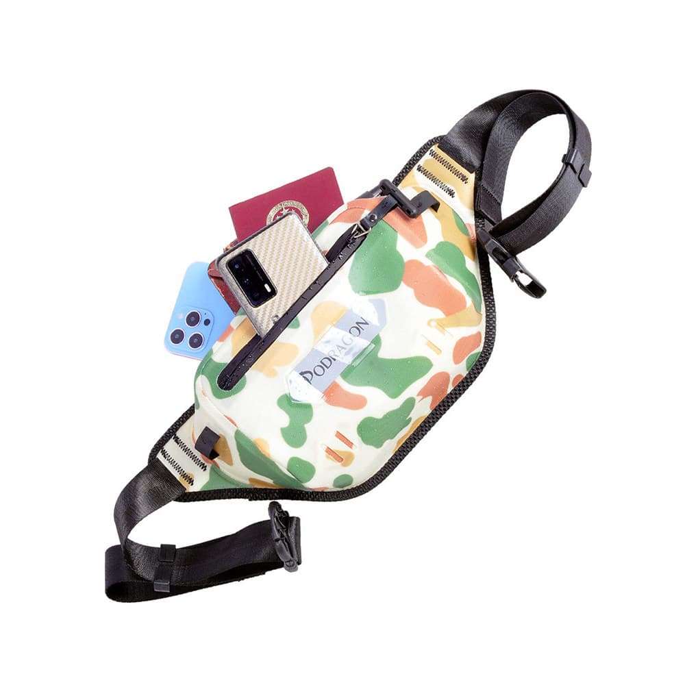 Podragon hermético mergulho à prova dwaterproof água cintura saco Upstream Rafting saco de natação ao ar livre Diagonal