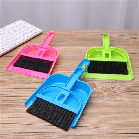 Vassoura pequena doméstica Mini teclado escova conjunto de mesa poeira cabelo macio cama varrendo limpeza peitoril da ja