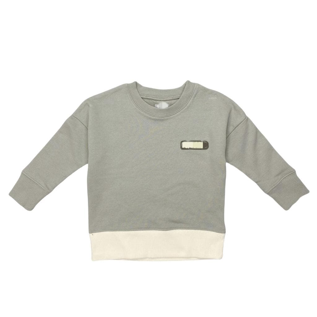 W04 japonês único novo estilo roupas infantis Casual algodão em torno do pescoço moletom primavera outono estilo meninos