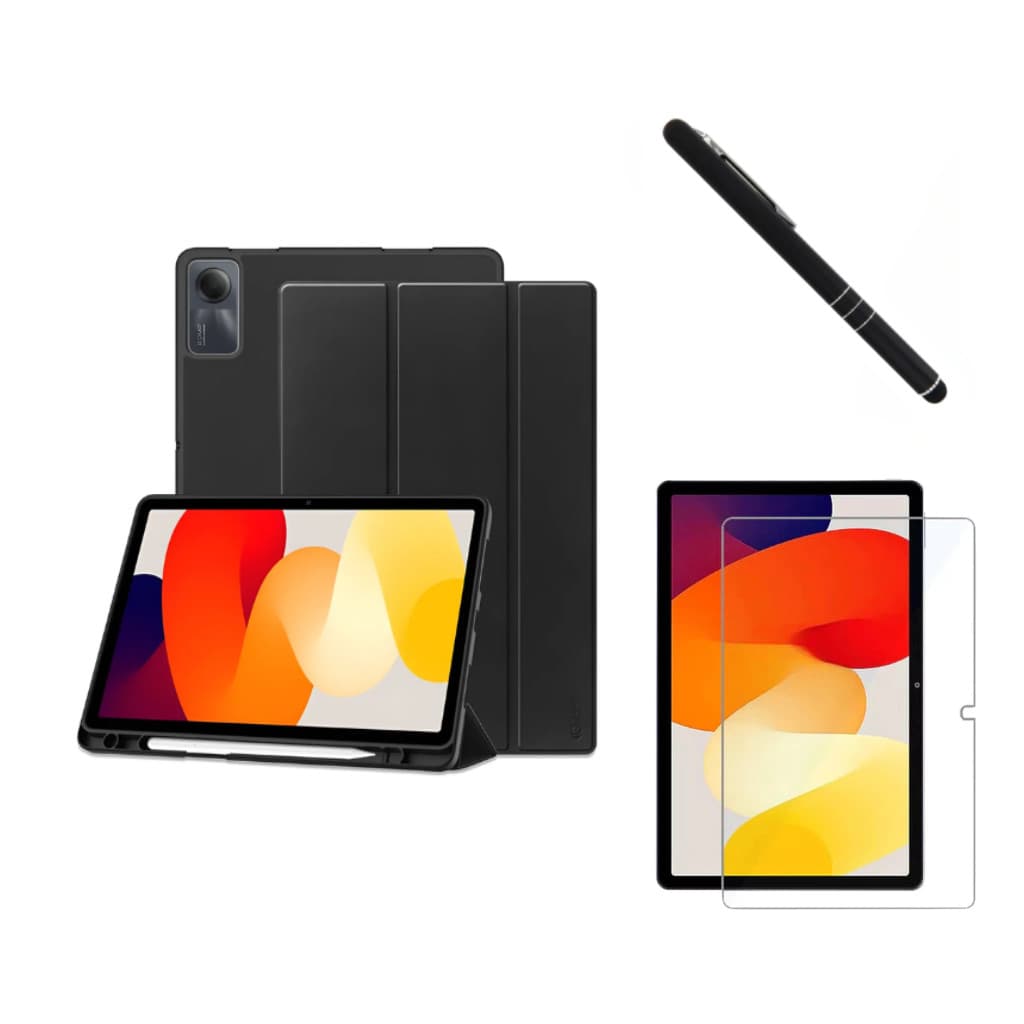 Kit Completo Capa Case Tablet Para Xiaomi Redmi Pad SE 11 + Película + Caneta