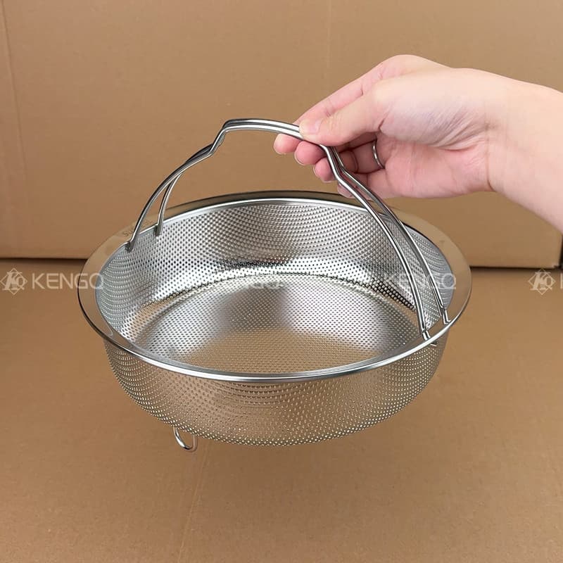 316L aço inoxidável com alça vapor vapor separador de vapor cozinhar arroz ferramenta útil panela arroz grade vapor Hous