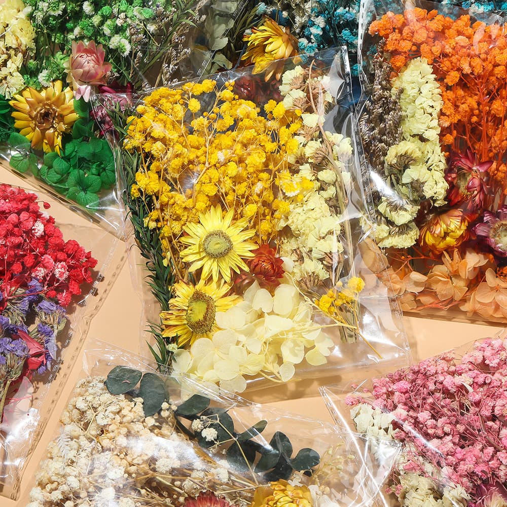 DIY Conjunto De Arranjo De Flores Artificial Céu Estrelado Simulação Decoração Para Casa Pacote Material Flor Aniversári