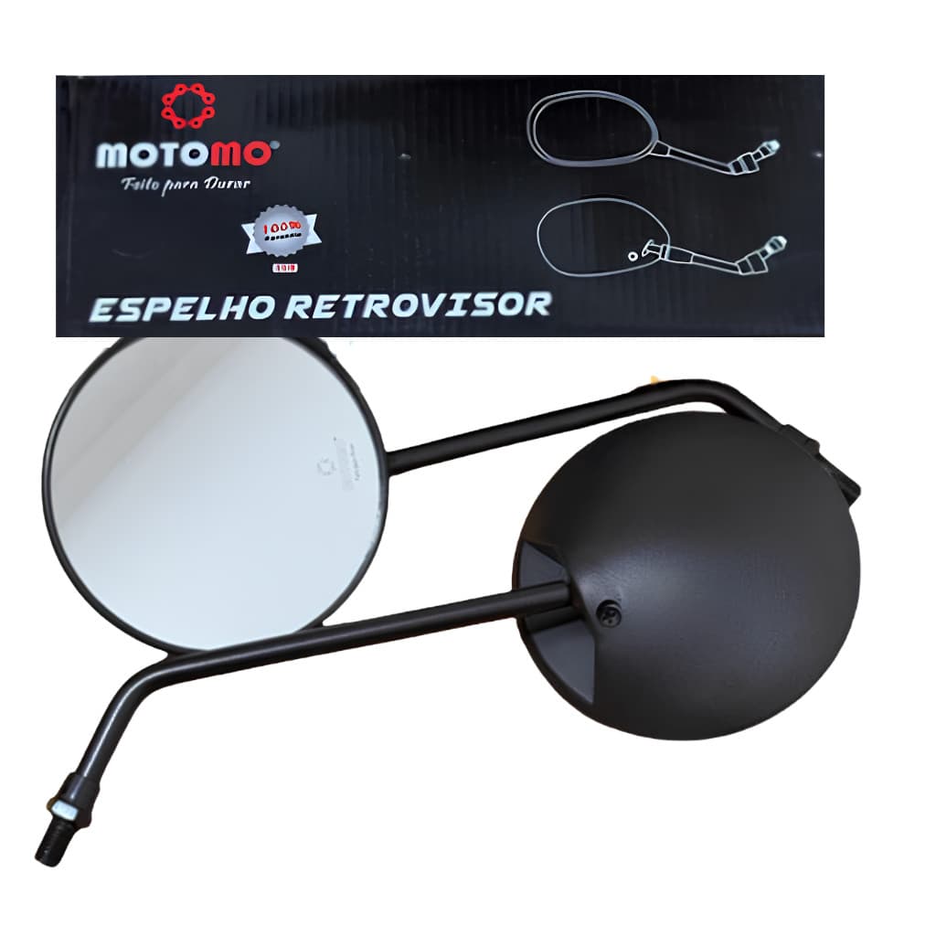Par Espelho Retrovisor Honda Biz 100 / Bros 125-150 ORIGINAL