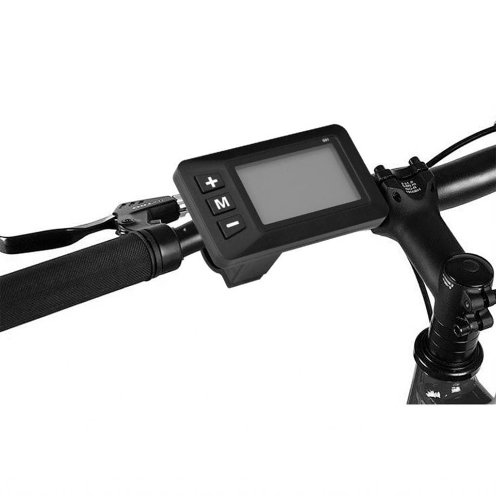 Medidor de display lcd de bicicleta elétrica 24v 36v 48v e-bike painel de controle odômetro para e-scooter g51