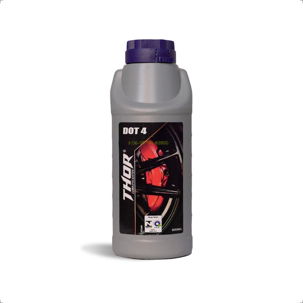 Fluido De Freio Dot 4 Thor 500 Ml Original De Qualidade