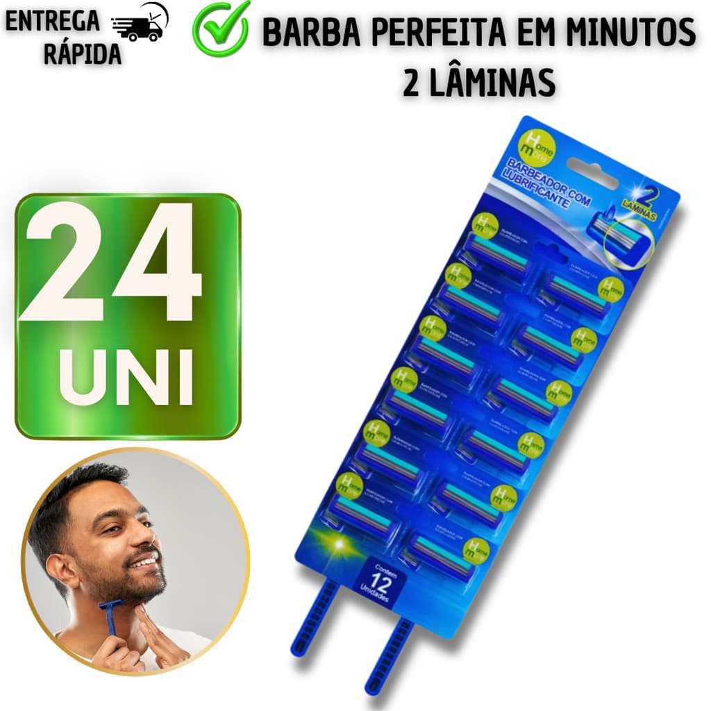 Barbeador De Precisão Higiene Íntima Depilação Rápida Unissex