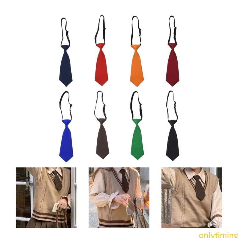 onlytiming Gravata Uniforme Escolar Infantil Fofa Para Meninos E Meninas Casamento