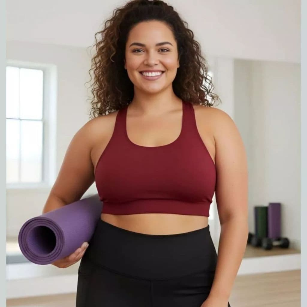 Kit 10 Top Feminino Moda Fitness Plus Size Roupas Fitness Plus
