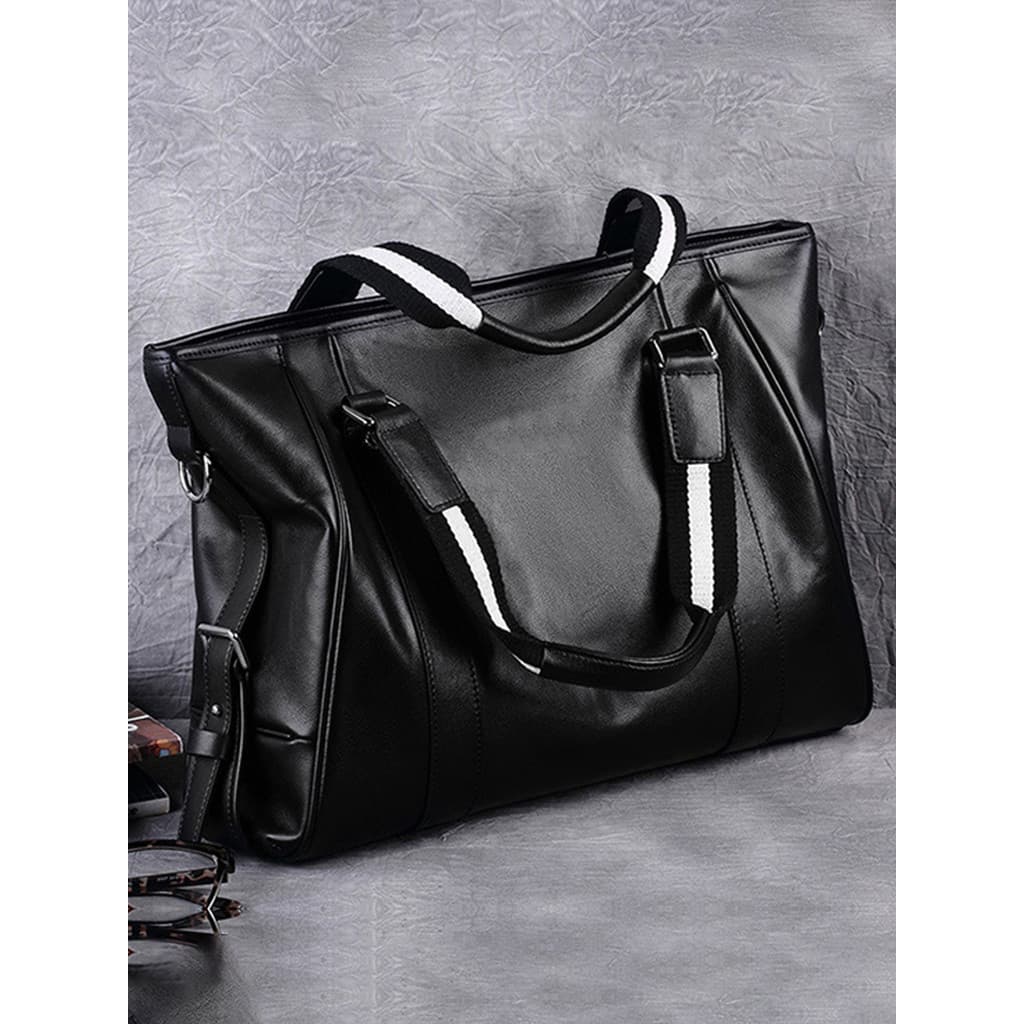 Bolsa masculina de couro genuíno 2026 novo estilo Casual primeira camada de couro Cross-body maleta negócios grande capa