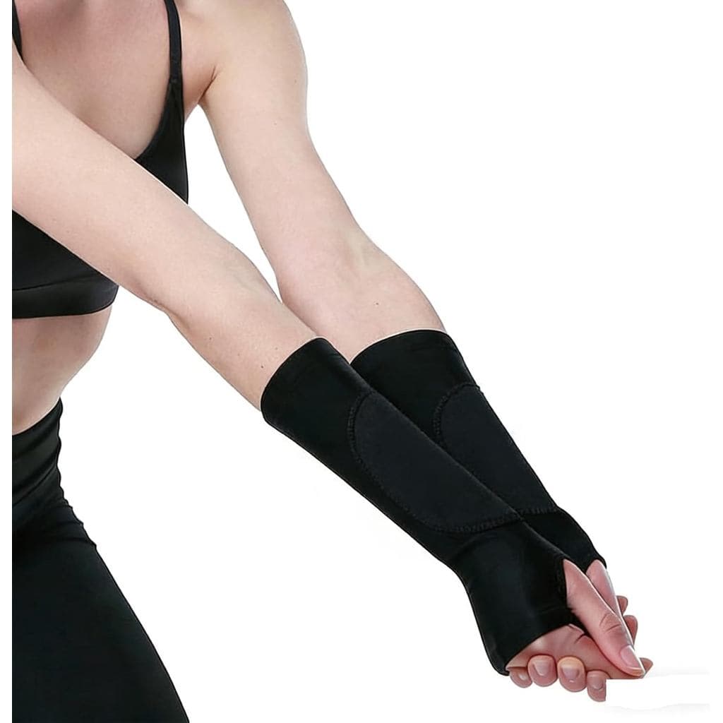 Mangas de Proteção para Braços de Vôlei para Meninas, Mangas para Antebraços com Almofadas de Proteção e Abertura o