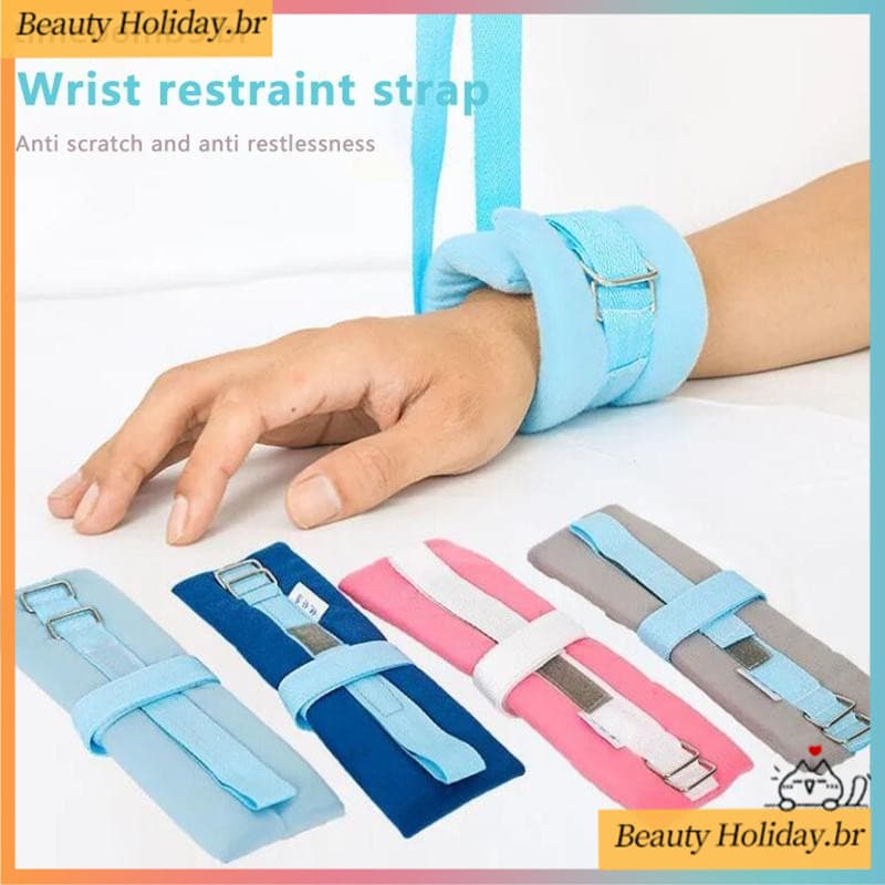 1Pç Nova Moda Membros Cinta De Contenção Pacientes Mãos E Pés Membro Fixa Cinto Para Idosos Uso Do Paciente Mental .