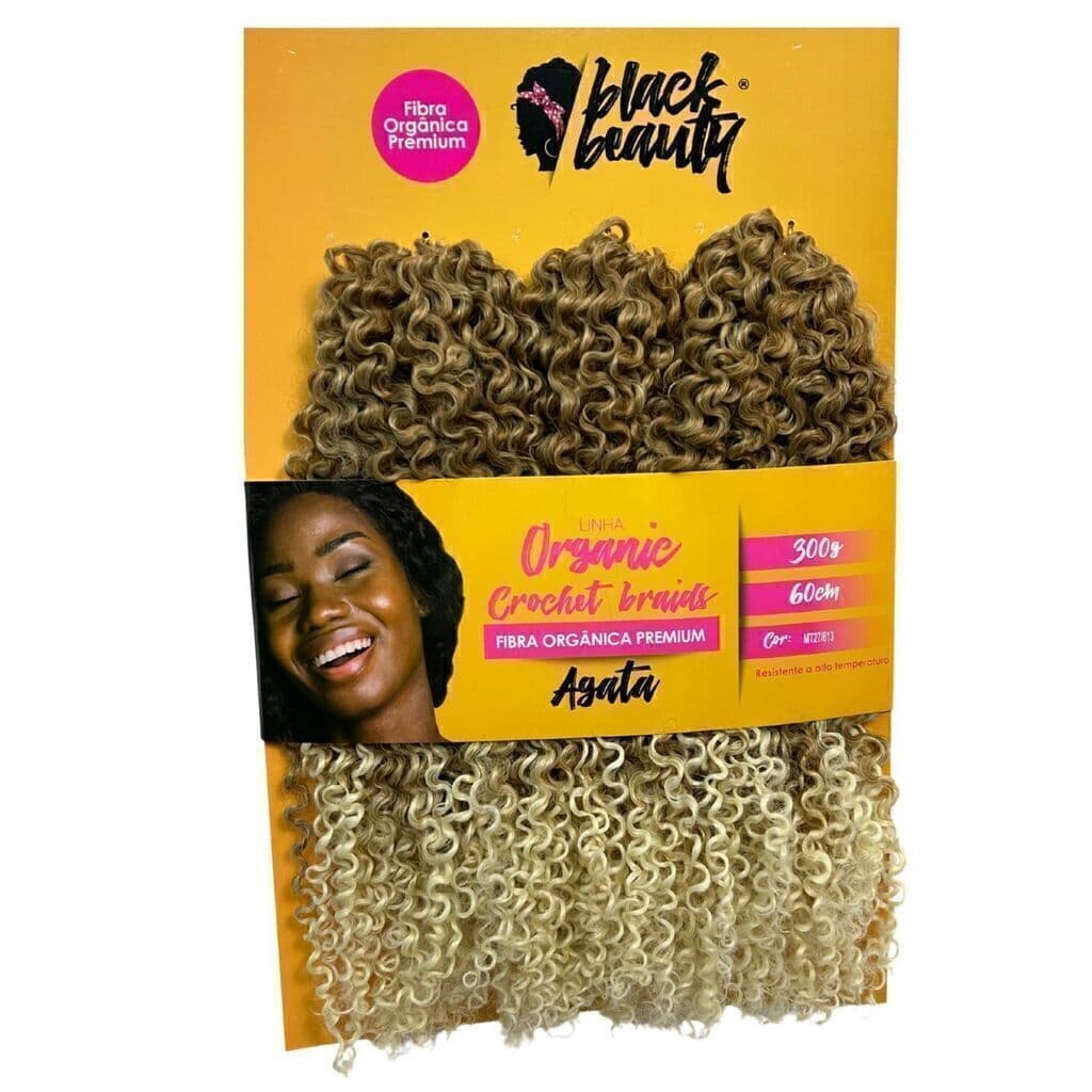 Cabelo Crochet Agata Orgânico 60cm