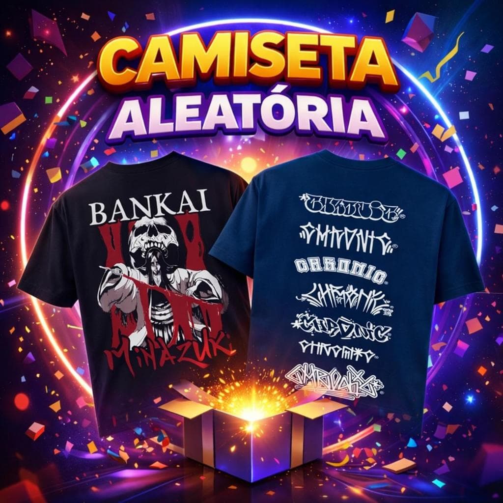 Camisa Algodão Básica Aleatória Camiseta Premium