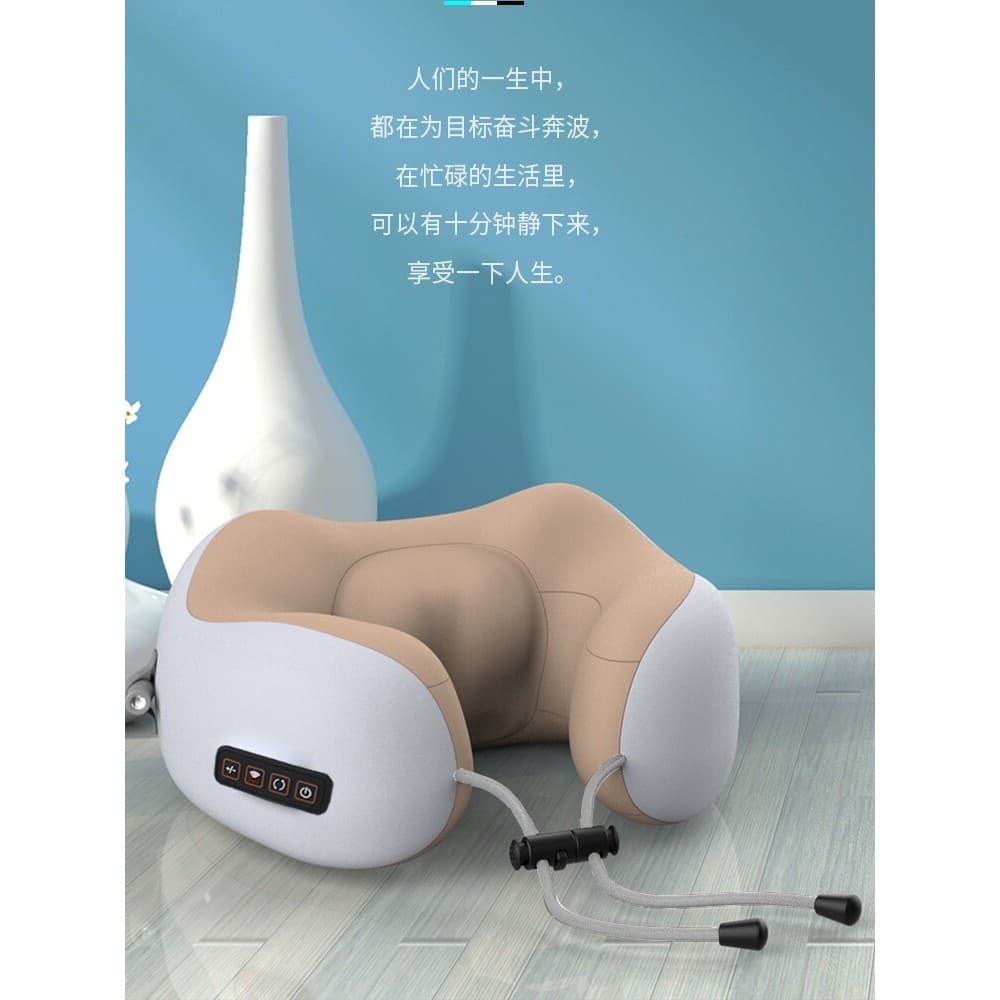 Travesseiro em forma de u proteção Cervical avião dedicado dormir ferramenta útil viagem cochilo pescoço massagem traves