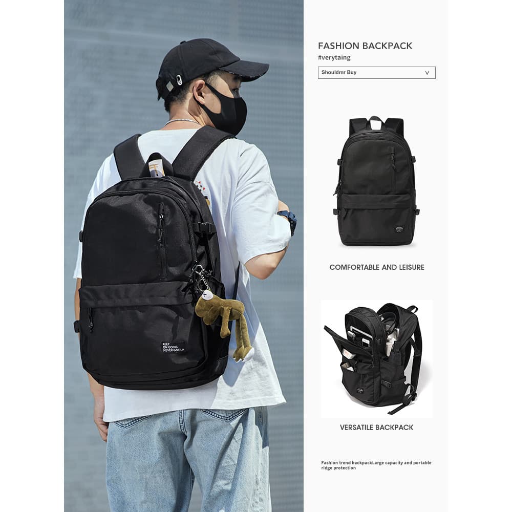 Mochila masculina mochila feminina 2026 novo estilo estudantes do ensino médio mochila masculina estudante universitário