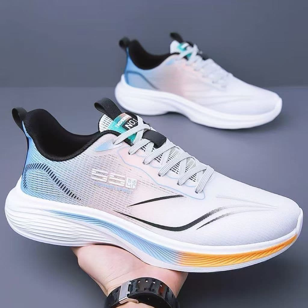 Alta qualidade tênis de corrida dos homens 2026 verão novo estilo sola macia leve esportes sapatos casuais seda gelo res