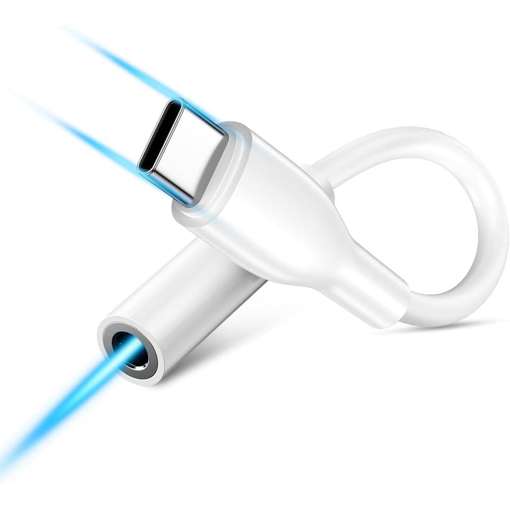 Adaptador de Áudio USB C para 3.5mm, Adaptador de Conector de Fone de Ouvido para Google Pixel 9 Pro XL 8A 8 Pro 7 6 7A