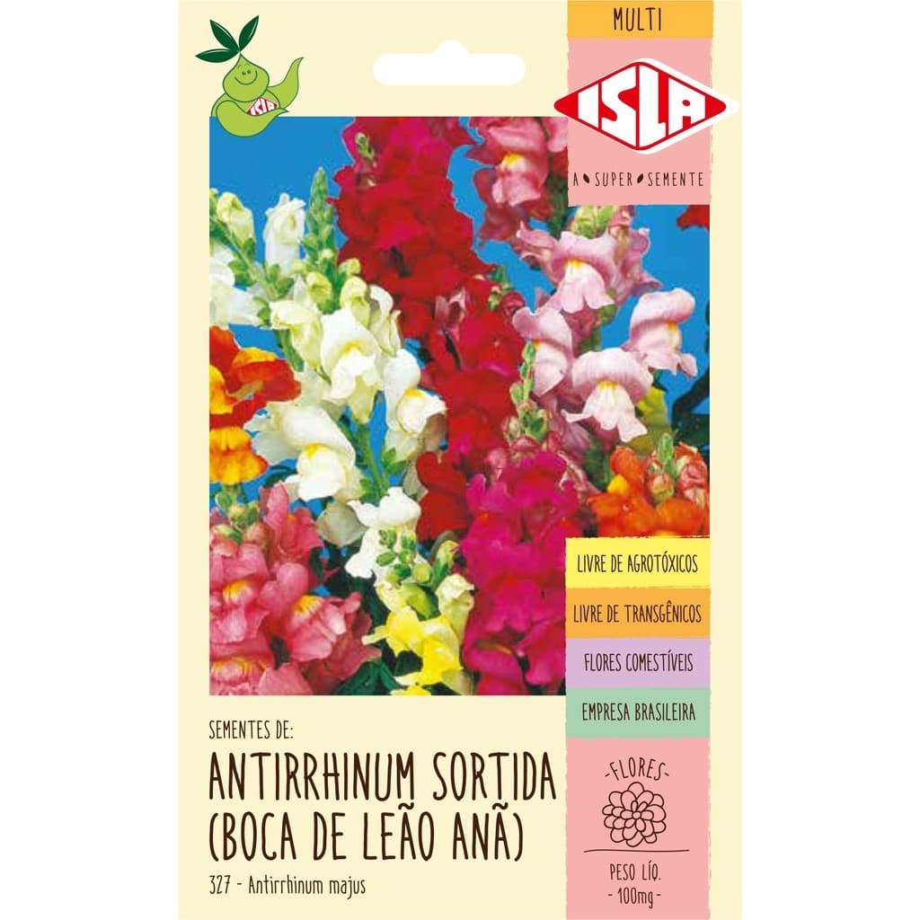 Sementes Boca - de - Leão Anã Sortida - ISLA Sementes