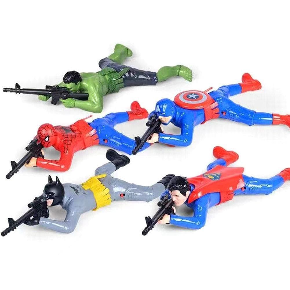 Brinquedo de Soldado Aranha Elétrico, Personagem de Herói, Presente para Crianças e Meninos, Modelo Móvel F5p8 C5JG